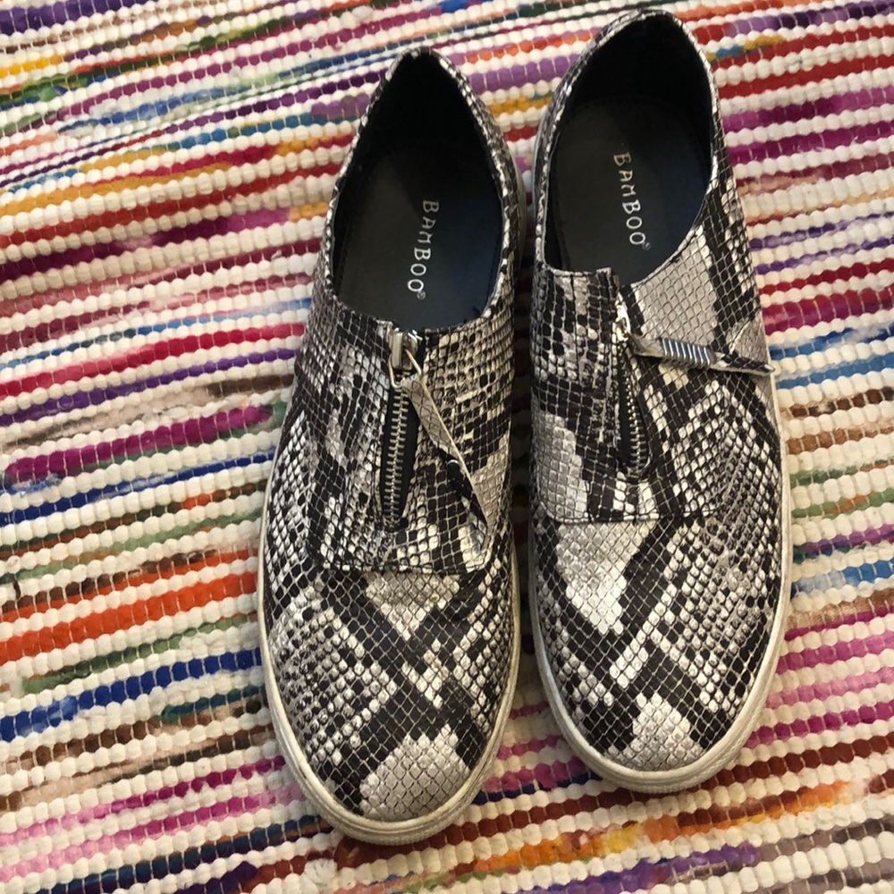 Snakeskin Sneakers